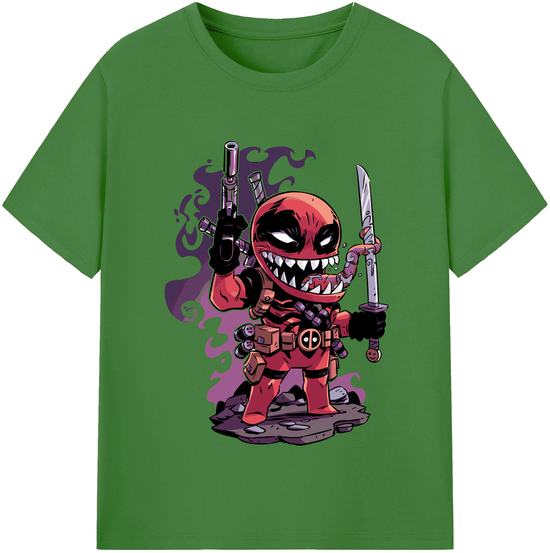 （画像用） アベンジャーズ The Avengers レディースカジュアルプリントTシャツ（綿100％）